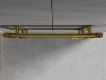 MEXEN - Hades vykurovací rebrík/radiátor 800 x 600 mm, 353 W, zlatý W104-0800-600-00-50