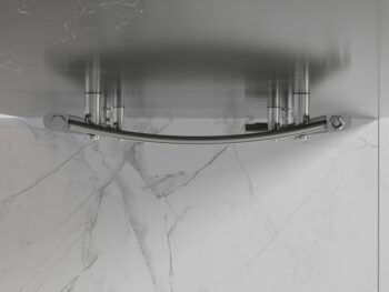 MEXEN - Helios vykurovací rebrík/radiátor 800 x 500 mm, 303 W, chróm W103-0800-500-00-01