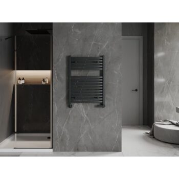 MEXEN - Helios vykurovací rebrík/radiátor 800 x 600 mm, 450 W, antracit W103-0800-600-00-66