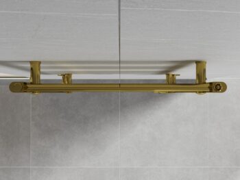 MEXEN - Mars vykurovací rebrík/radiátor 1200 x 600 mm, 487 W, zlatý W110-1200-600-00-50