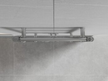 MEXEN - Mars vykurovací rebrík/radiátor 1800 x 500 mm, 643 W, chróm W110-1800-500-00-01