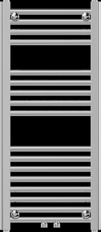 MEXEN - Mars vykurovací rebrík/radiátor 900 x 400 mm, 244 W, chróm W110-0900-400-00-01