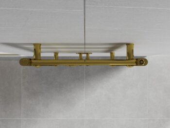 MEXEN - Mars vykurovací rebrík/radiátor 900 x 500 mm, 292 W, zlatý W110-0900-500-00-50