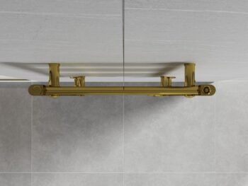 MEXEN - Mars vykurovací rebrík/radiátor 900 x 500 mm, 292 W, zlatý W110-0900-500-00-50
