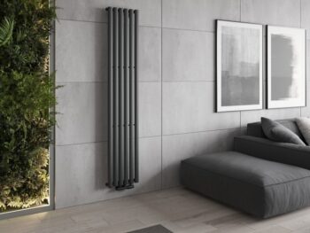 MEXEN - Oregon vykurovací rebrík/radiátor 1800 x 360 mm, 604 W, antracit W202-1800-350-00-66