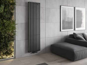 MEXEN - Oregon vykurovací rebrík/radiátor 1800 x 480 mm, 805 W, antracit W202-1800-490-00-66