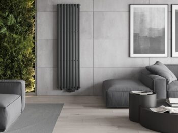 MEXEN - Oregon vykurovací rebrík/radiátor 1800 x 480 mm, 805 W, antracit W202-1800-490-00-66