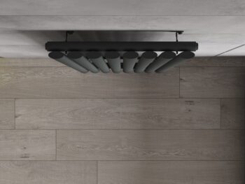 MEXEN - Oregon vykurovací rebrík/radiátor 1800 x 480 mm, 805 W, antracit W202-1800-490-00-66