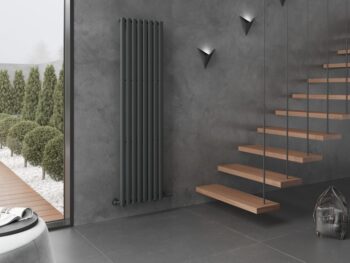 MEXEN - Oregon vykurovací rebrík/radiátor 1800 x 480 mm, 805 W, antracit W202-1800-490-00-66
