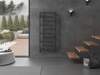 MEXEN - Orlando vykurovací rebrík/radiátor 1380 x 600 mm, 499 W, antracit W207-1380-600-00-66