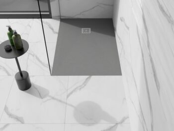 MEXEN - Stone+ sprchová vanička obdĺžniková 120x100, sivý betón 44611012