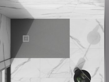 MEXEN - Stone+ sprchová vanička obdĺžniková 120x100, sivý betón 44611012