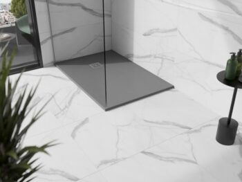 MEXEN - Stone+ sprchová vanička obdĺžniková 120x100, sivý betón 44611012