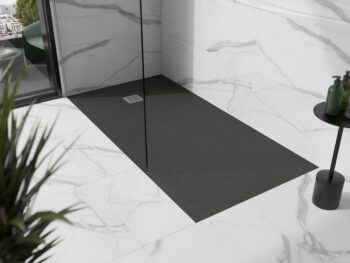 MEXEN - Stone+ sprchová vanička obdĺžniková 200x80, antracit 44718020
