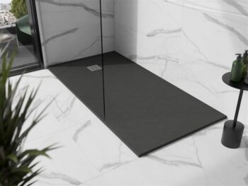 MEXEN - Stone+ sprchová vanička obdĺžniková 200x80, antracit 44718020