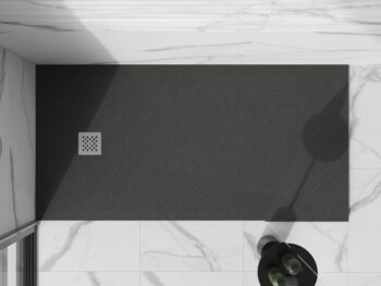 MEXEN - Stone+ sprchová vanička obdĺžniková 200x80, antracit 44718020