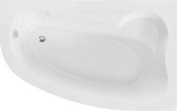 MEXEN - Westa asymetrická vaňa pravá 160 x 100, biela 160 x 100, biała 560116010002