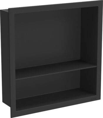 MEXEN - X-Wall-R modul pre vstavanie do steny s poličkou 30 x 30, čierna 1970303010S