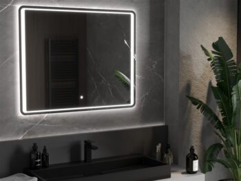 MEXEN - Zusa zrkadlo s osvetlením 100 x 80, LED 600 9808-100-080-611-00