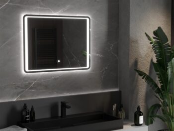 MEXEN - Zusa zrkadlo s osvetlením 80 x 60, LED 600 9808-080-060-611-00