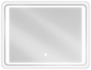MEXEN - Zusa zrkadlo s osvetlením 80 x 60, LED 600 9808-080-060-611-00