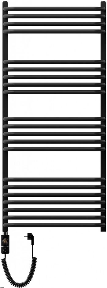 MEXEN/S - Apollo radiátor + vykurovacia tyč 1210 x 550 mm, 600 W, čierna W117-1210-550-2600-70