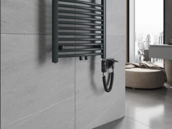 MEXEN/S - Ares radiátor + vykurovacia tyč 1200 x 600 mm, 600 W, antracit W102-1200-600-2600-66