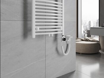 MEXEN/S - Ares radiátor + vykurovacia tyč 1800 x 600 mm, 1200 W, biela W102-1800-600-6120-20