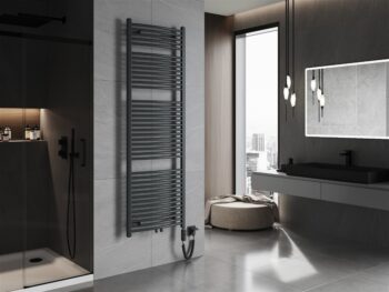 MEXEN/S - Ares radiátor + vykurovacia tyč 1800 x 600 mm, 900 W, antracit W102-1800-600-2900-66