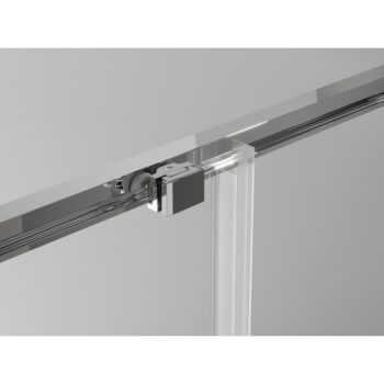 MEXEN/S - Exo dvojité posuvné sprchové dvere 200, transparent, chróm 8152-200-000-01-00