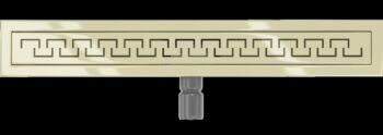 MEXEN/S - Flat M15 odtokový žľab 70 cm zlatý 1524070-15