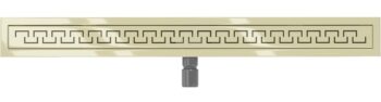 MEXEN/S - Flat M15 odtokový žľab 80 cm zlatý 1524080-15