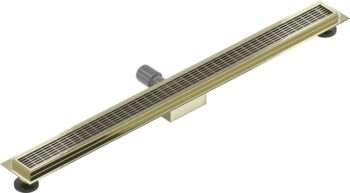 MEXEN/S - Flat M33 odtokový žľab 90, zlatý 1533090-15