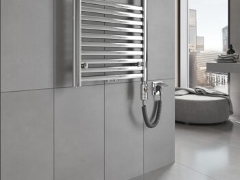 MEXEN/S - Hades radiátor + vykurovacia tyč 1500 x 400 mm, 600 W, chróm W104-1500-400-2600-01