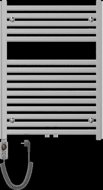 MEXEN/S - Hades radiátor + vykurovacia tyč 800 x 600 mm, 600 W, chróm W104-0800-600-2600-01