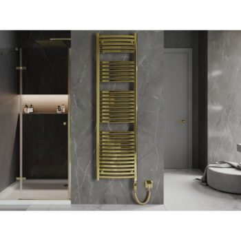 MEXEN/S - Helios radiátor + vykurovacia tyč 1800 x 500 mm, 900 W, zlatá W103-1800-500-2900-50