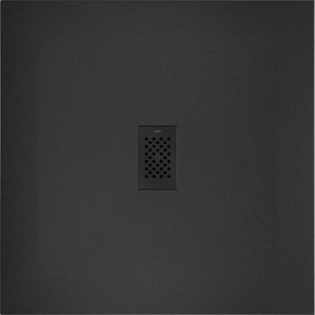 MEXEN/S - Hugo sprchová vanička SMC 100 x 100, čierna, krytka čierna 42701010-B