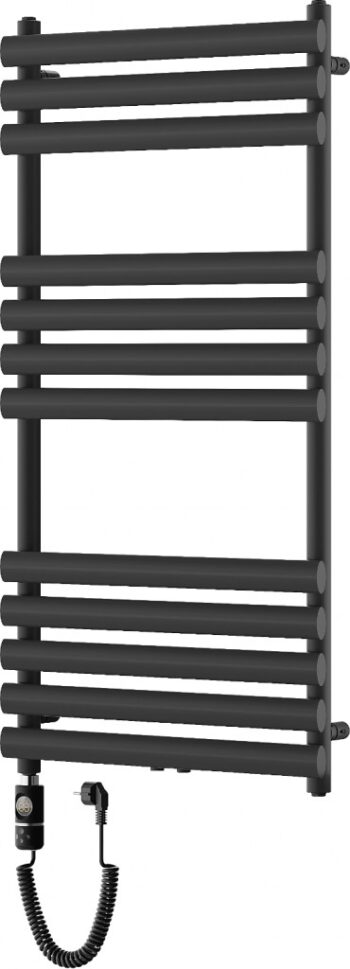 MEXEN/S - Jowisz radiátor + vykurovacia tyč 1200 x 600 mm, 600 W, čierna W107-1200-600-2600-70