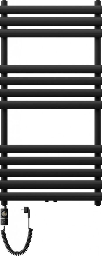MEXEN/S - Jowisz radiátor + vykurovacia tyč 1200 x 600 mm, 600 W, čierna W107-1200-600-2600-70