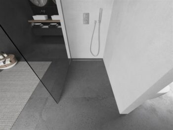 MEXEN/S - KIOTO Sprchová zástena WALK-IN 90x200 cm 8 mm, chróm, transparent 800-090-101-01-00