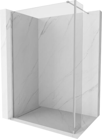 MEXEN/S - Kioto Sprchová zástena WALK-IN 105 x 40, transparent, chróm 800-105-212-01-00-040