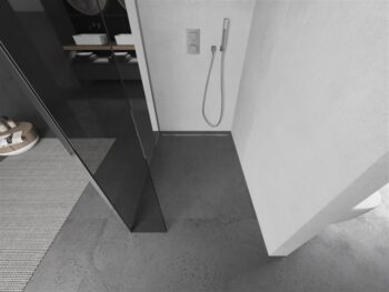 MEXEN/S - Kioto Sprchová zástena WALK-IN 105 x 40, transparent, chróm 800-105-212-01-00-040