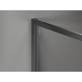 MEXEN/S - Kyoto-F Sprchová zástena WALK-IN s rámom 75 x 70, transparent 8 mm, grafit metal 800-075-202-04-95-070