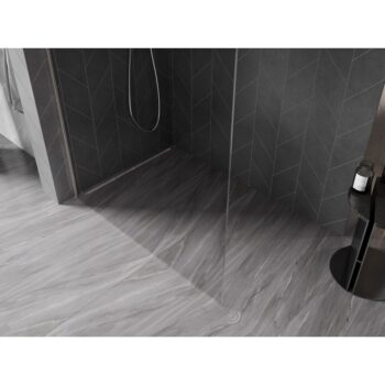 MEXEN/S - Kyoto-X L Sprchová zástena WALK-IN 50 x 200, transparent 10 mm, nikel kartáčovaný 800-050-107-97-00-X