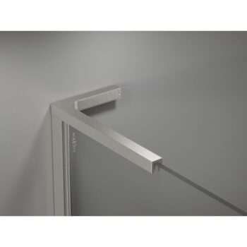 MEXEN/S - Kyoto-X L Sprchová zástena WALK-IN 50 x 200, transparent 10 mm, nikel kartáčovaný 800-050-107-97-00-X