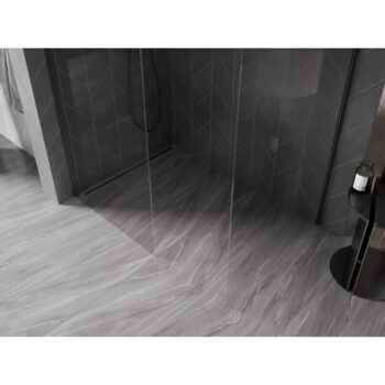 MEXEN/S - Kyoto-X Sprchová zástena WALK-IN 70 x 70, transparent 10 mm, grafit kartáčovaná 800-070-202-66-00-070-X
