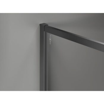 MEXEN/S - Kyoto-XF Sprchová zástena WALK-IN s rámom 110 x 202, dekor 10 mm, grafit metal 800-110-104-95-30-X