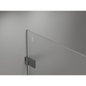 MEXEN/S - Lunar-B Duo sprchovací kút dvere krídlové 100 x 80, transparent, grafit metal 832-100L-080P-95-00