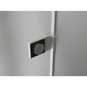 MEXEN/S - Lunar-B Duo sprchovací kút dvere krídlové 100 x 90, transparent, nikel kartáčovaný 832-100L-095P-97-00