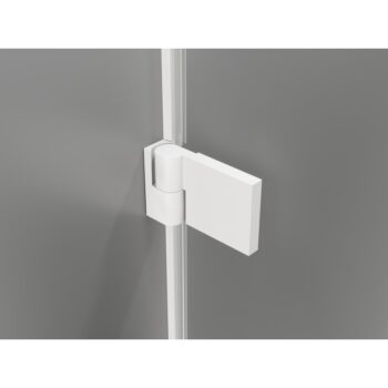 MEXEN/S - Lunar-B Duo sprchovací kút dvere krídlové 85 x 75, transparent, biela 832-085L-075P-20-00